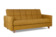 Ригдом трёхместный диван-релакс БК Рогожка Wellton 560 (желтый) арт. 4673739701997