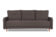 Фолде трёхместный диван флип-аут Велюр Priority 235 (коричневый) арт. 4673739701508