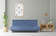Коно трёхместный диван релакс-студио Велюр Priority 795 (синий) арт. 4673739701850