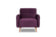 Хюгге кресло-релакс Велюр Priority 835 (винный) арт. 4673739701577