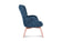 Рест кресло-лаундж букле Sire синий арт. 2000000068312