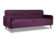 Хюгге трёхместный диван-релакс Велюр Priority 835 (винный) арт. 4673739700211