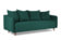 Лила трёхместный диван флип-аут Велюр Formula 668 (зеленый) арт. 4673739701881