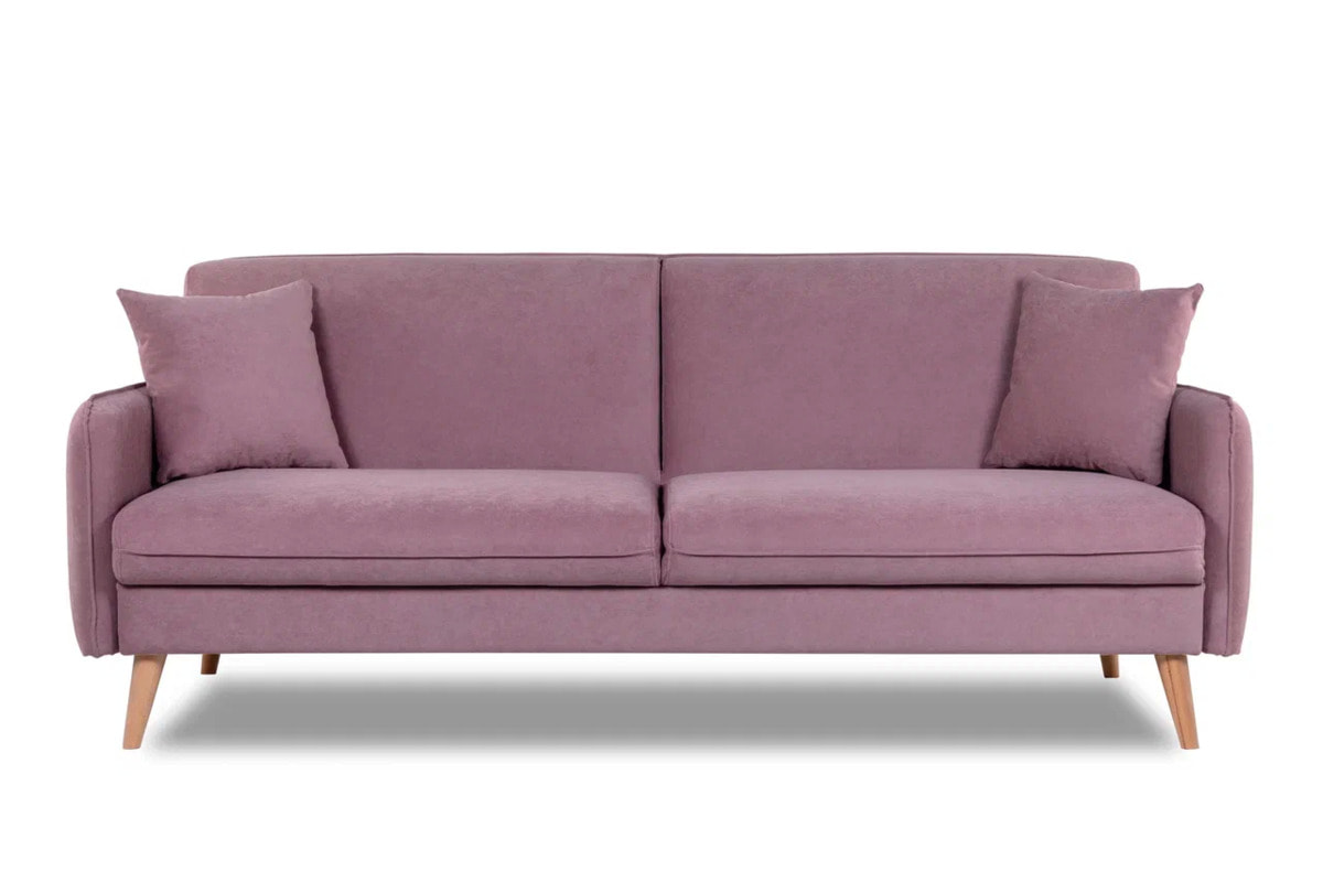 Энн трёхместный диван-релакс Велюр Formula 392 (розовый) арт. 4673739700136