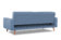 Верден трёхместный диван-релакс Велюр Priority 977 (серо-голубой) арт. 4673739700549