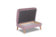 Верден банкетка-релакс малая с ящиком Велюр Formula 392 (розовый) арт. 4673739703137