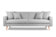 Верден трёхместный диван-релакс Рогожка UNO Silver арт. 4673739702222