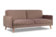 Энн трёхместный диван-релакс Велюр Formula 225 (коричневый) арт. 4673739700167