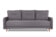 Фолде трёхместный диван флип-аут Велюр Formula 925 (серый) арт. 4673739701362
