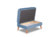 Верден банкетка-релакс малая с ящиком Велюр Priority 977 (серо-голубой) арт. 4673739703151