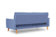 Наттен трёхместный диван-релакс Велюр Priority 795 (синий) арт. 4673739700273