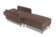 Хюгге банкетка-релакс малая Велюр Formula 225 (коричневый) арт. 4673739703175