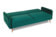 Хюгге трёхместный диван-релакс Велюр Formula 668 (зеленый) арт. 4673739700174