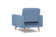 Верден кресло-релакс Велюр Priority 977 (серо-голубой) арт. 4673739700945