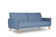 Наттен трёхместный диван-релакс Велюр Priority 977 (серо-голубой) арт. 4673739700259