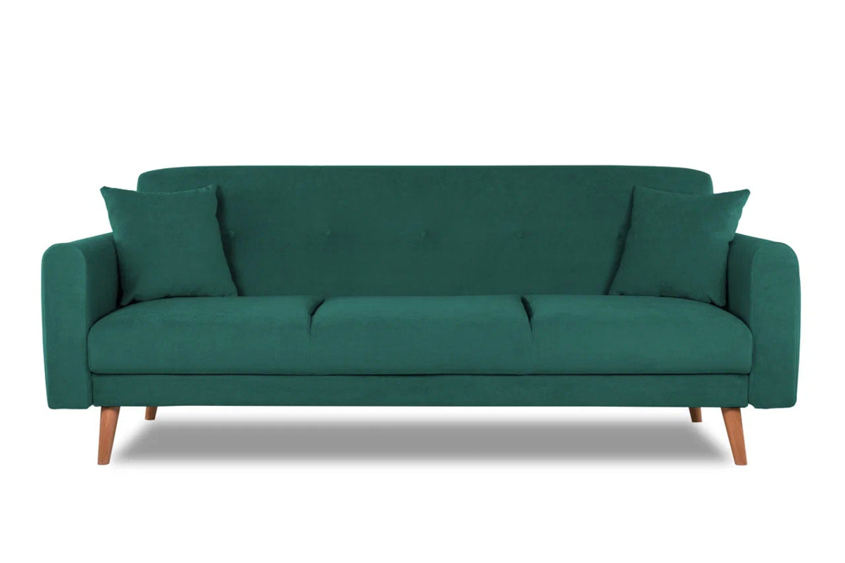 Паэн трёхместный диван-релакс Велюр Formula 668 (зеленый) арт. 4673739700341