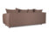 Лила трёхместный диван флип-аут Велюр Formula 225 (коричневый) арт. 4673739701904