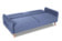 Хюгге трёхместный диван-релакс Велюр Priority 977 (серо-голубой) арт. 4673739700204